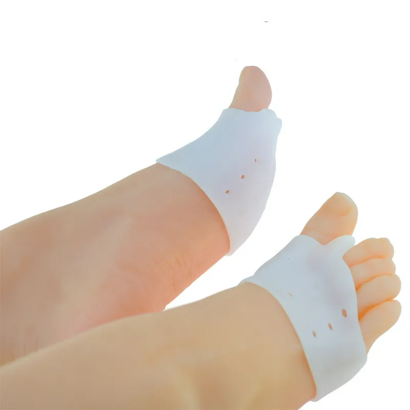 Silicone Hallux Valgus Orthotics Bunion Pad For Separate All Toe Big Bone Orthopedic Foot Hammer Corrector Separator Inserts Pad