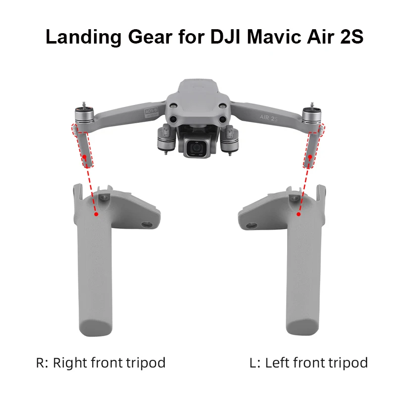 Repair Landing Gear Leg For DJI Mavic Air 2S Left/Right Front Arm Tripod Replacement Spare Part for DJI air 2S Accessories
