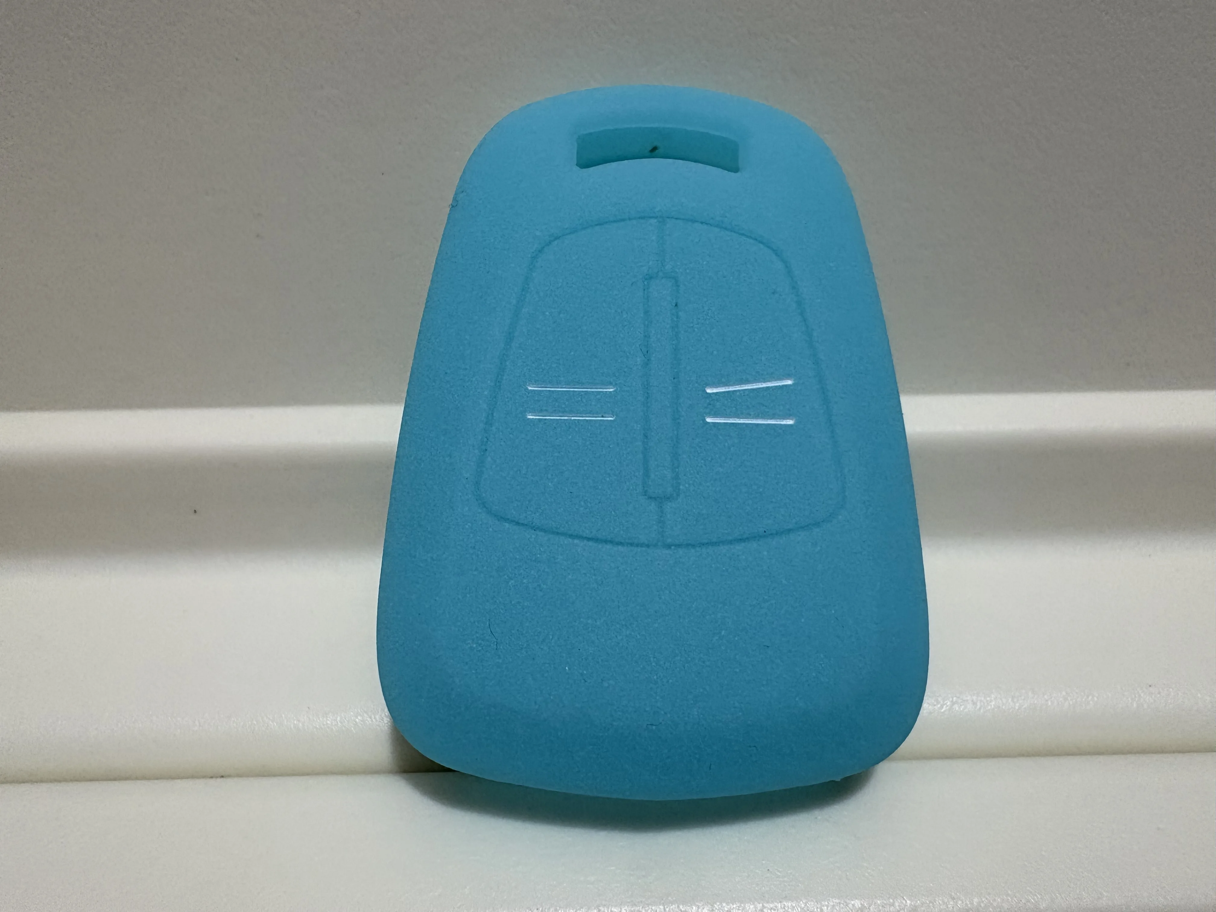 Premium Silicone Car Key Cover - 2 Button Remote Key Shell in Stylish Design