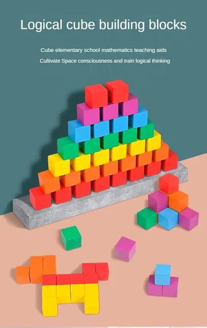 Montessori Magic Block Puzzle Toy Spatial Logical Thinking