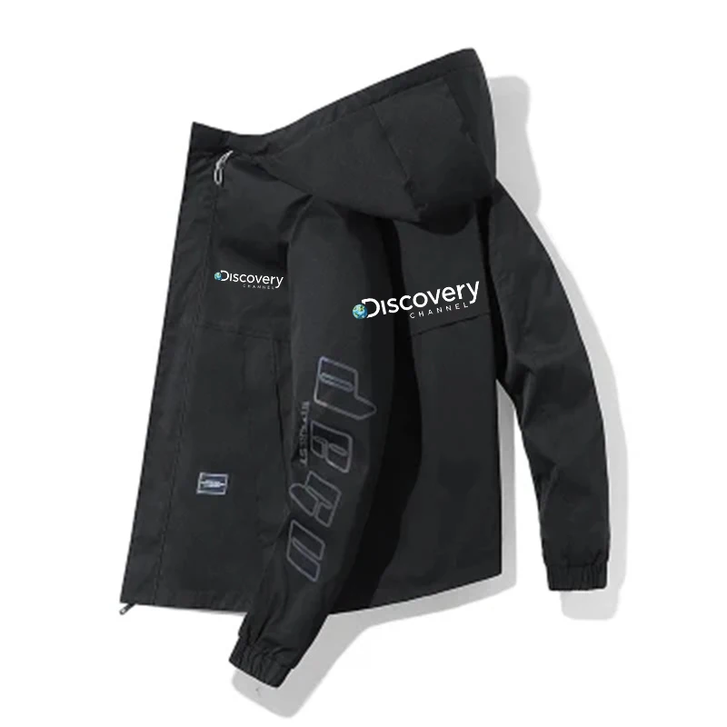 2022 봄 가을 남성 후드 재킷 지퍼 가디건 재킷, 남성