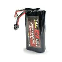 7.4V 1200mAh RC Li-ion Battery Set for w/ USB Cable Wire Durable Wire Large Capacity Battery for HS18311 1/10 R/C Racing 1