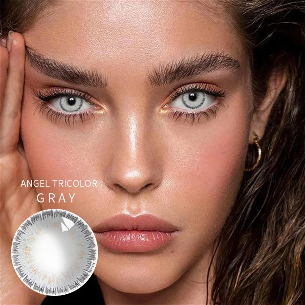 1 Pair 5 Colored Enlarger Eyes Supernatural Fashion Eye Colors Beautiful Student Lens Change Eye Color 5.5ml eye color lens
