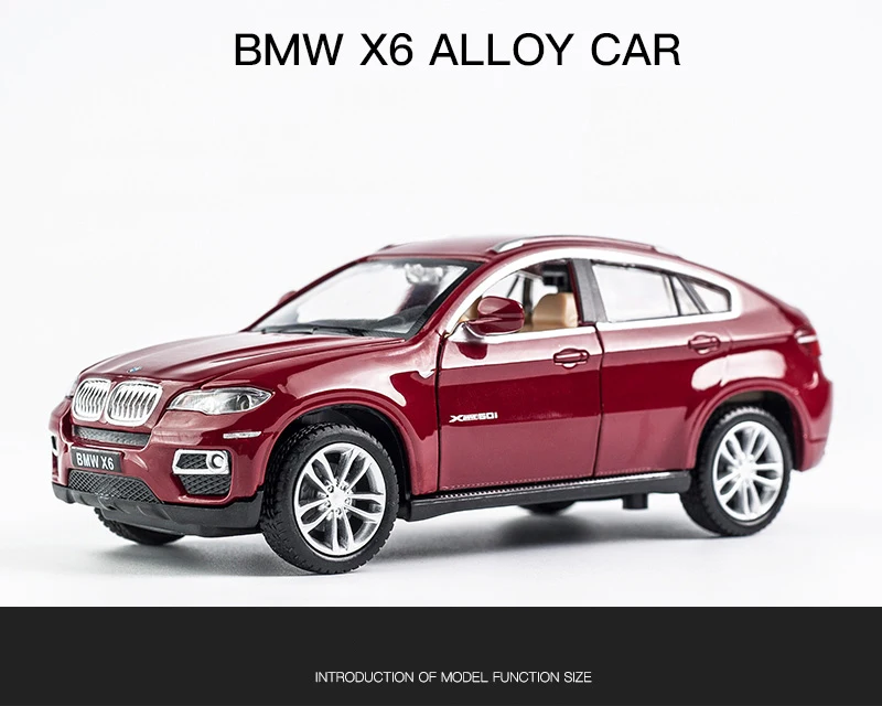 BMW X6 SUV 1:32 Ölçekli