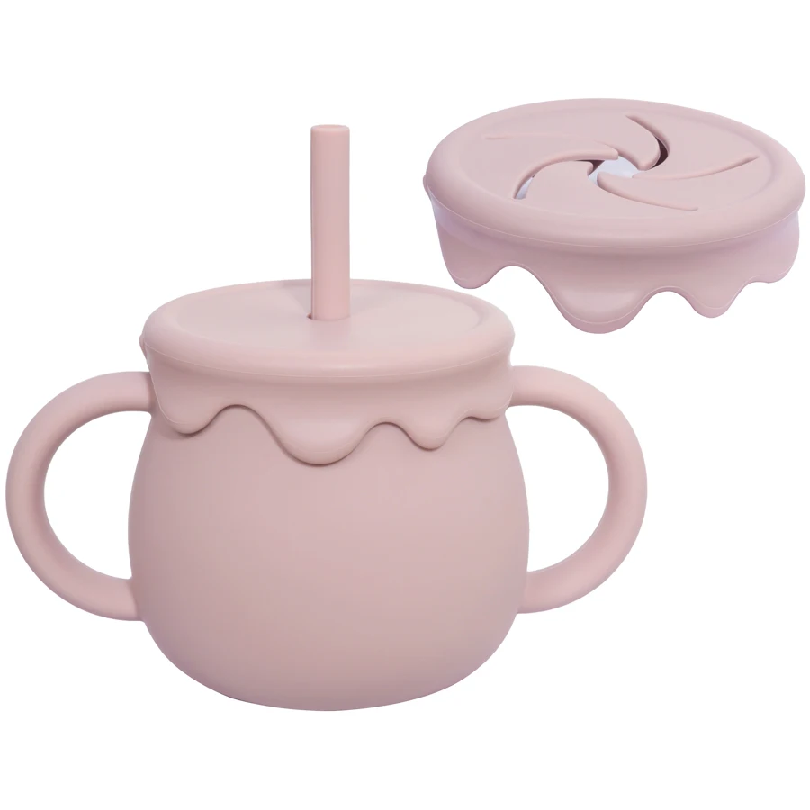 Baby Feeding & Storage Snack Cup | Portable Dual-Purpose Cup for Infants | Newborn Essentials