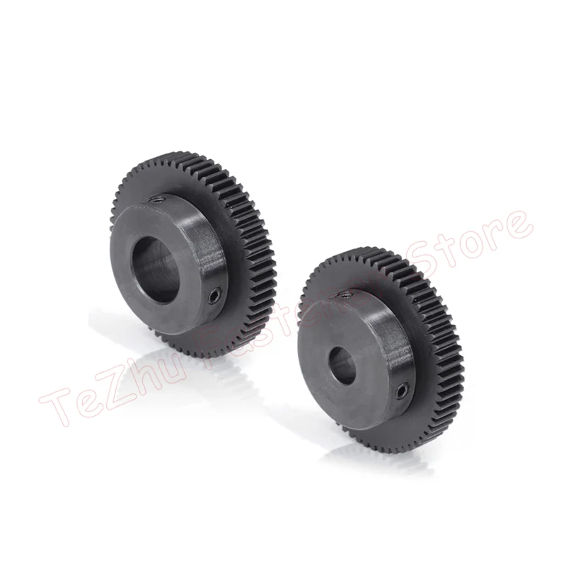 스텝 1 모듈 포함 1 M 스퍼 기어, 65 T 45 스틸 모터, 기어 마감 보어, 8mm, 10mm, 12mm, 14mm, 15mm, 19mm, 20mm, 25mm, 1 개