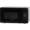 Microwave oven 700W compact with 6 pre-cooking settings, fast defrost, electronic control panel and glass turntable 1