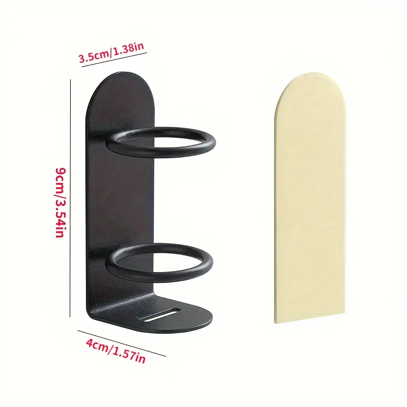 Toothbrush Holder Wall-Mounted Electric Punch-free Razor Storage Shelf Bathroom Accessories