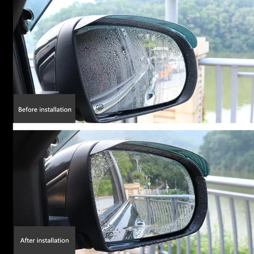 Pellicola Protettiva Trasparente Per Specchietto Retrovisore Auto Per Bmw E36 Fiat 500 Skoda Passat B8 Ford Focus Mk2 Peugeot 308