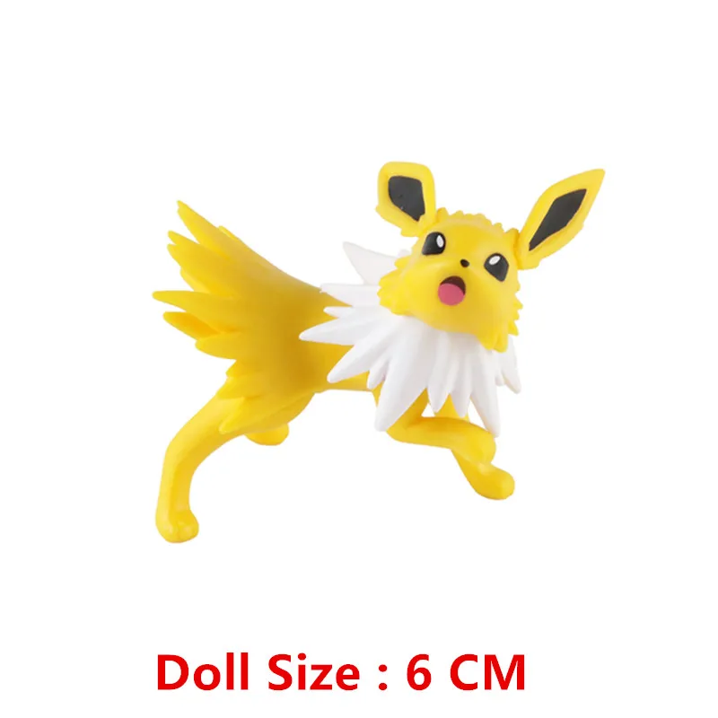 thumbnail image 5 of Nuevas figuras de acción de la película de dibujos animados de Pokémon, Gengar, Pikachu, Eevee, mascota dragón, modelo de juguete, regalos de Navidad, compre al por mayor, 5 of 5