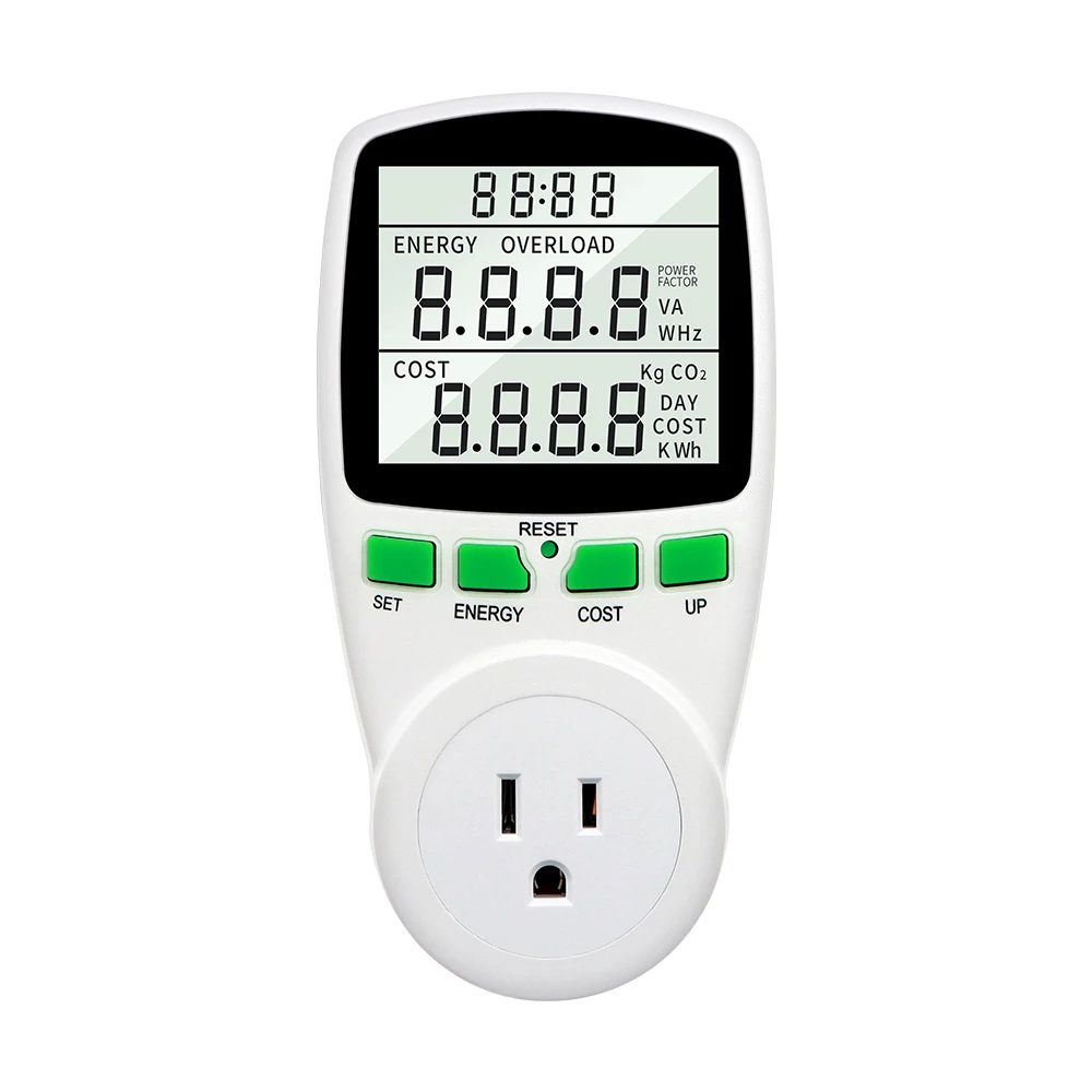 Universal LCD Power Meter Socket Electric Tester & Energy Analyzer