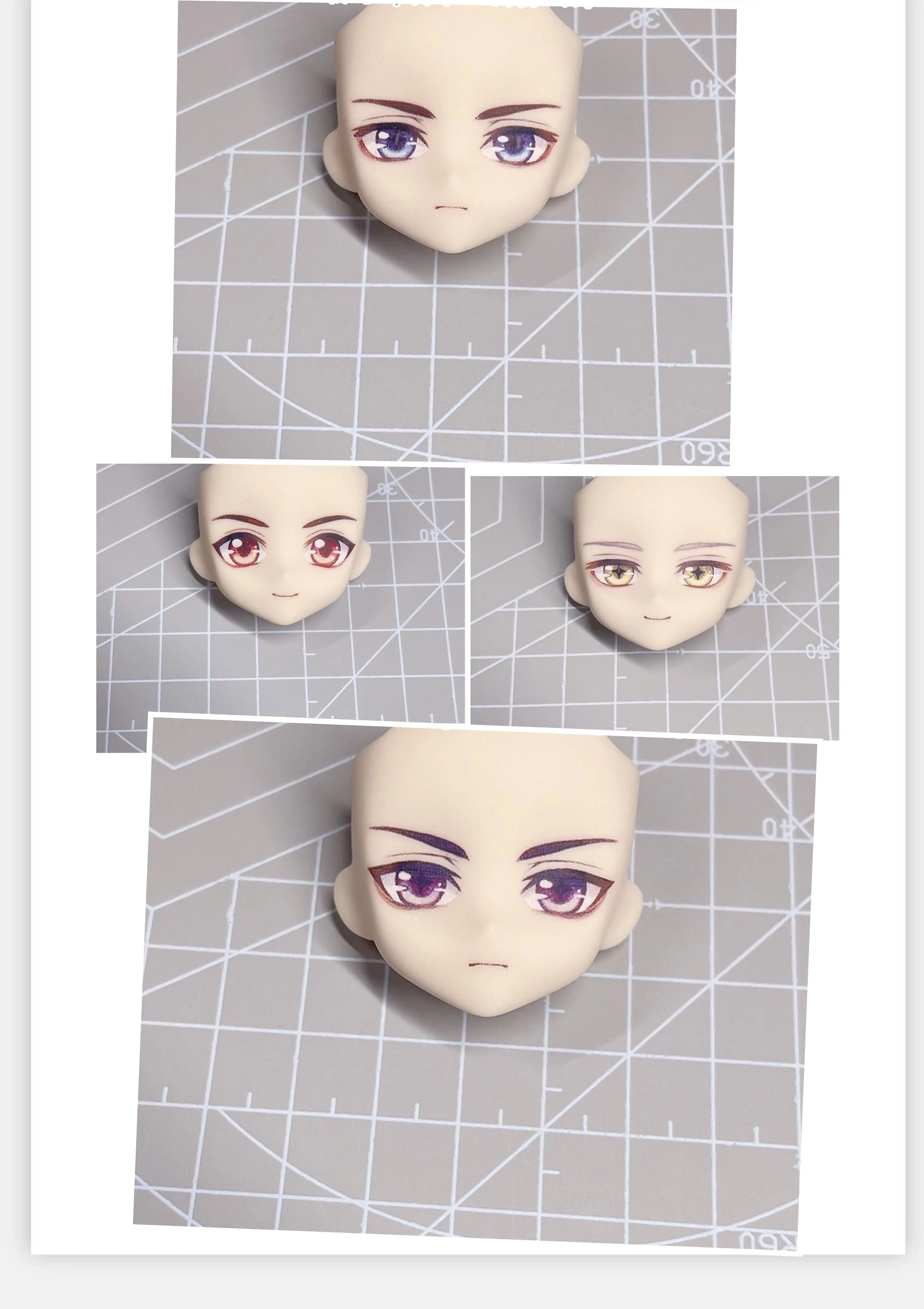 Ob22 Ob24 Facepates Tears of Themis Handmade Water Paste Face Alternate Expression Game Doll Accessories Gift