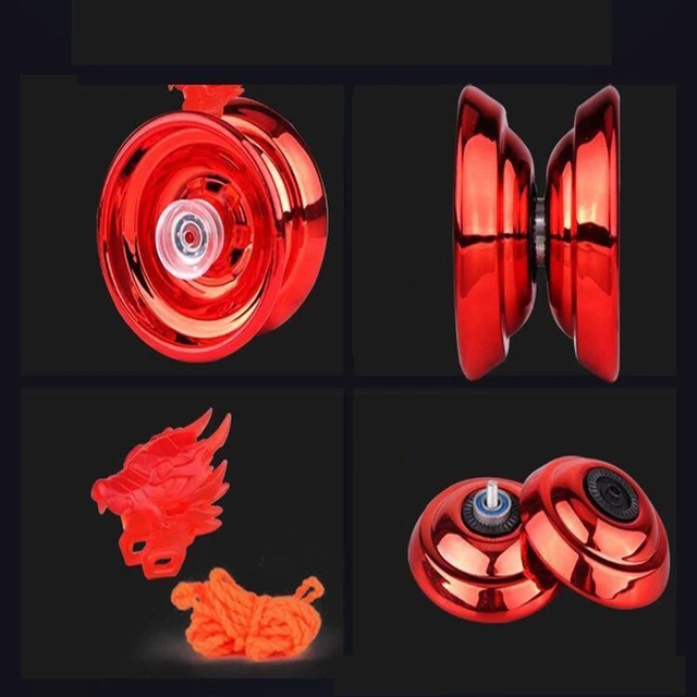 1Pc Professional YoYo Aluminum Alloy String Trick Yo-Yo Ball Bearing for Beginner Adult Kids Classic Fashion Interesting Toy 5