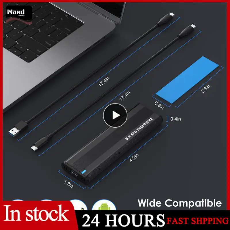 Custodia Ssd M2 Da 10Gbps Nvme Sata Dual Protocol M.2 A Usb Type C 3.1 Adattatore Ssd Per Nvme Pcie Ngff Sata Ssd Disk Box M.2 Ssd Case