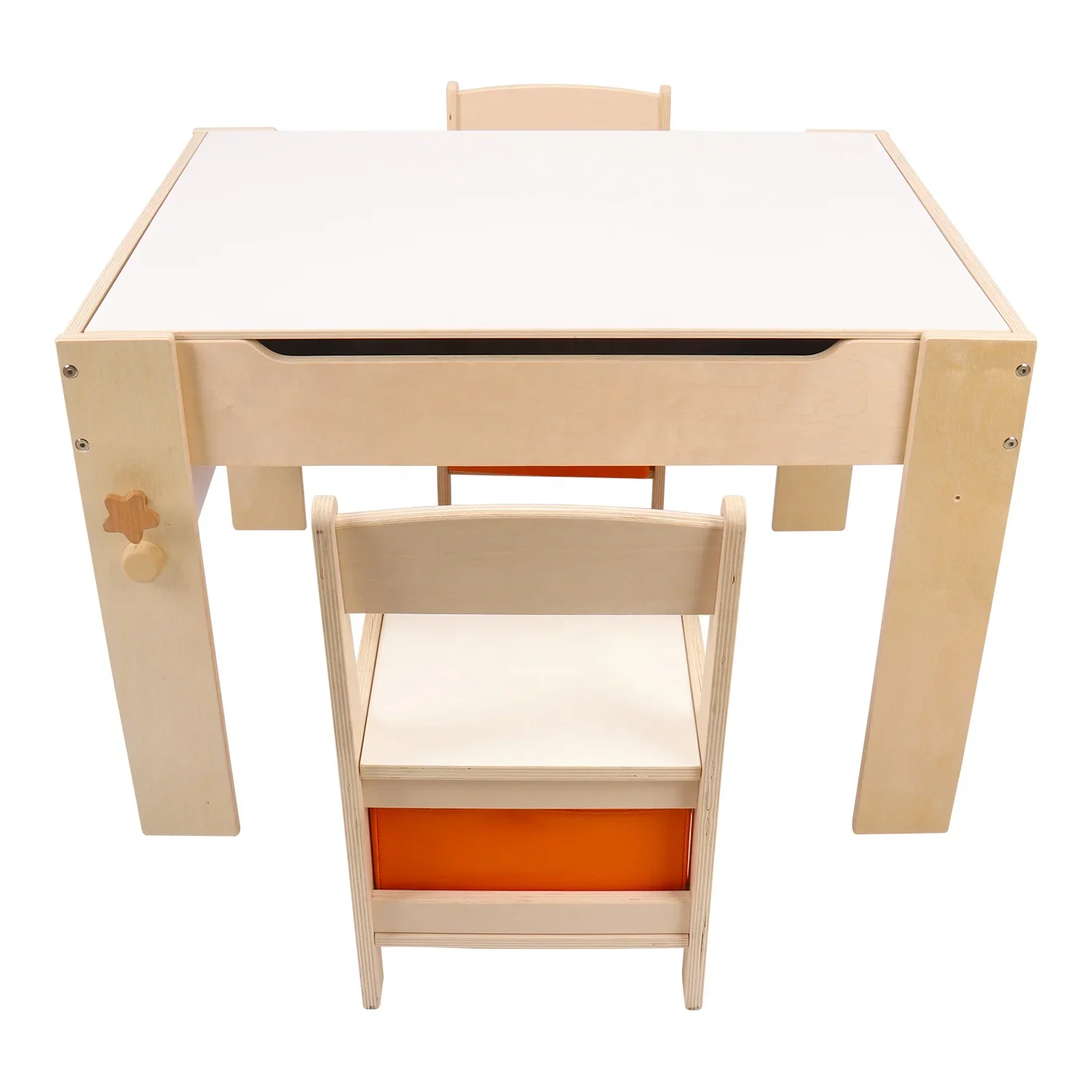 Montessory Wooden Desk Activity Table And Chair Set Kids Table Children's Seat Play Furniture Child Learning Drawing