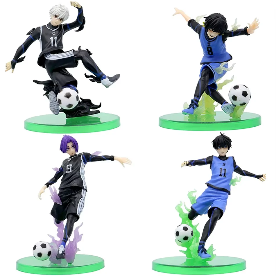 Anime Blau Gefängnis Charakter Figur Fußball Junge Makoto Nagi Figur PVC Modell Desktop Ornament Figur Dekoration Geschenk