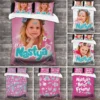 3D Printed Like Nastya Bedding Set Duvet Cover Bedroom Comforter Covers Single Twin King ​Size Quilt Cover Home Textile 2/3PCS 1