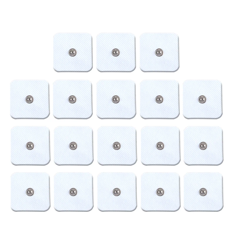 4*4cm With Tail Electrode Pads For Electric Tens Acupuncture Digital ...