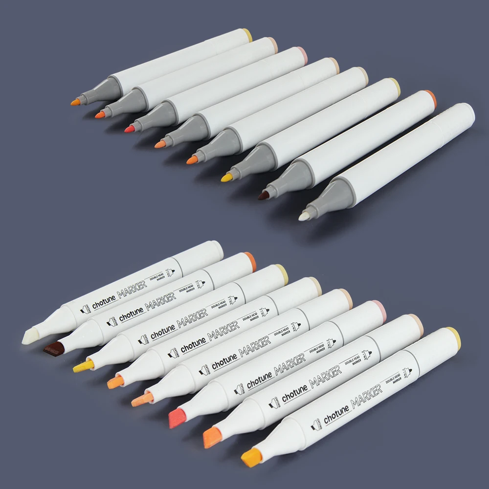 CHOTUNE Marker Pen,30 Colors Alcohol Marker,Latest Model Of Markers - View #6