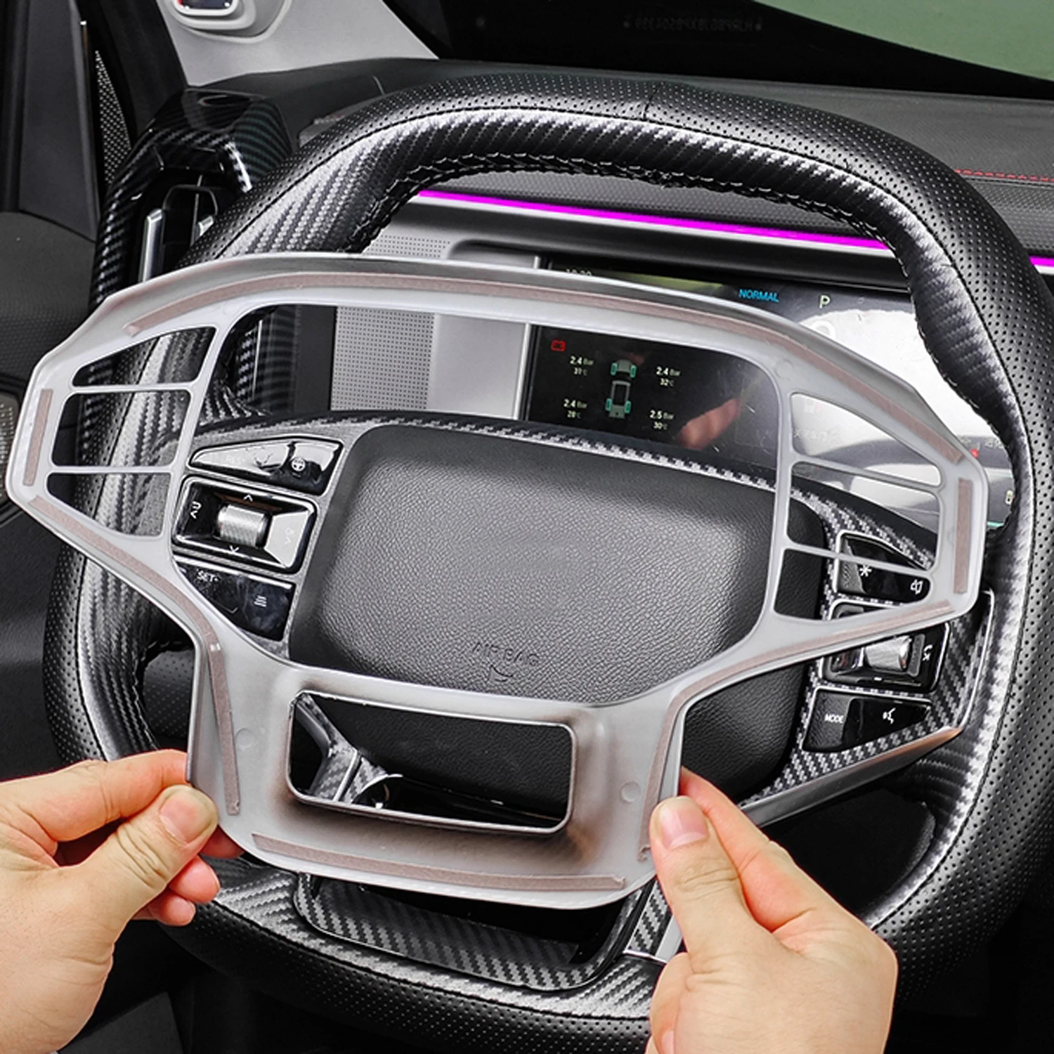 Per Chery Jetour T1 2024-2025 / T2 Traveller 2023-2025 Accessori Auto Volante Trim Copertura 1PC - Image 4