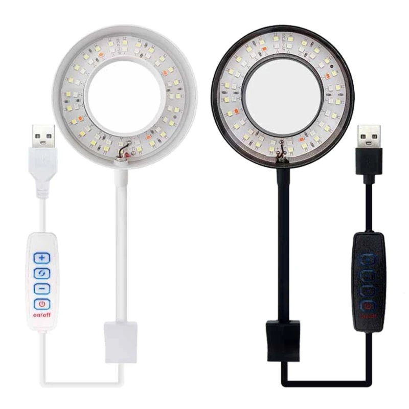 

Aquarium LED Light 8W LEDs for Saltwater Fish Tanks Clip-on Coral Tanks