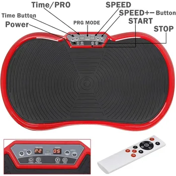 Vibration Plate Exercise Machine,Whole Body Workout Vibration Fitness Platform for Weight Loss,Toning Wellness,HomeGym Equipment 4