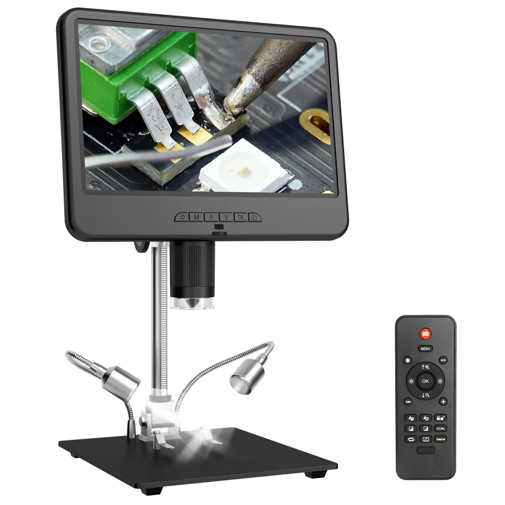 

Digital Microscope High-definition 7-inch Mobile Phone Watch Repair Electron Microscope 1200 Times Display Data Instrument