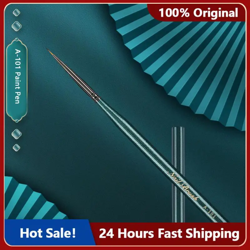 

Ручка для фототерапии, ручка для рисования линий, деревянная ручка с плоской головкой, ручка для рисования УФ-гелем для ногтей, лак для дизайна ногтей, инструменты для рисования