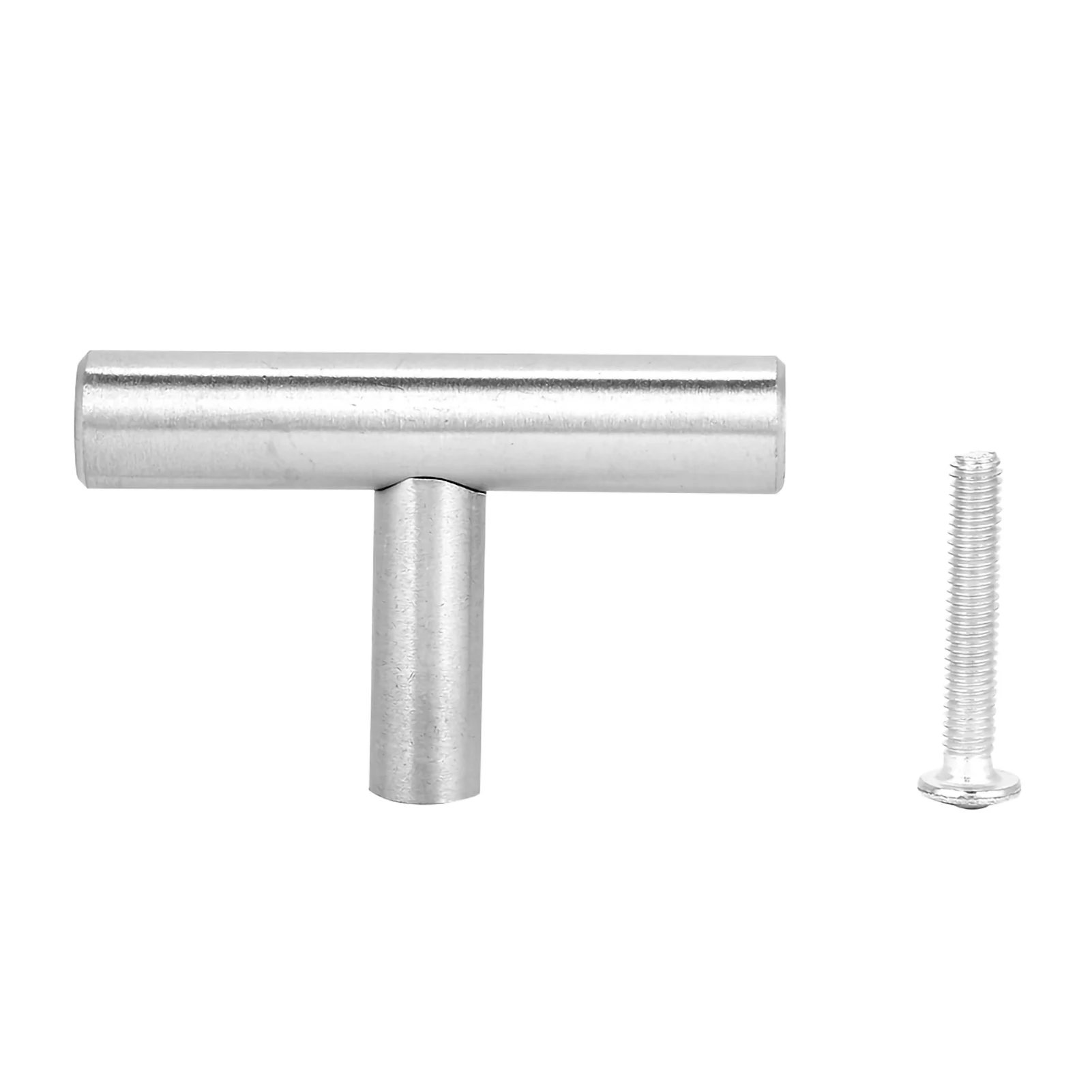 Pull Handle with Screw T-Bar Cabinet Pull Handles Knobs Kitchen Door Handle for Furniture