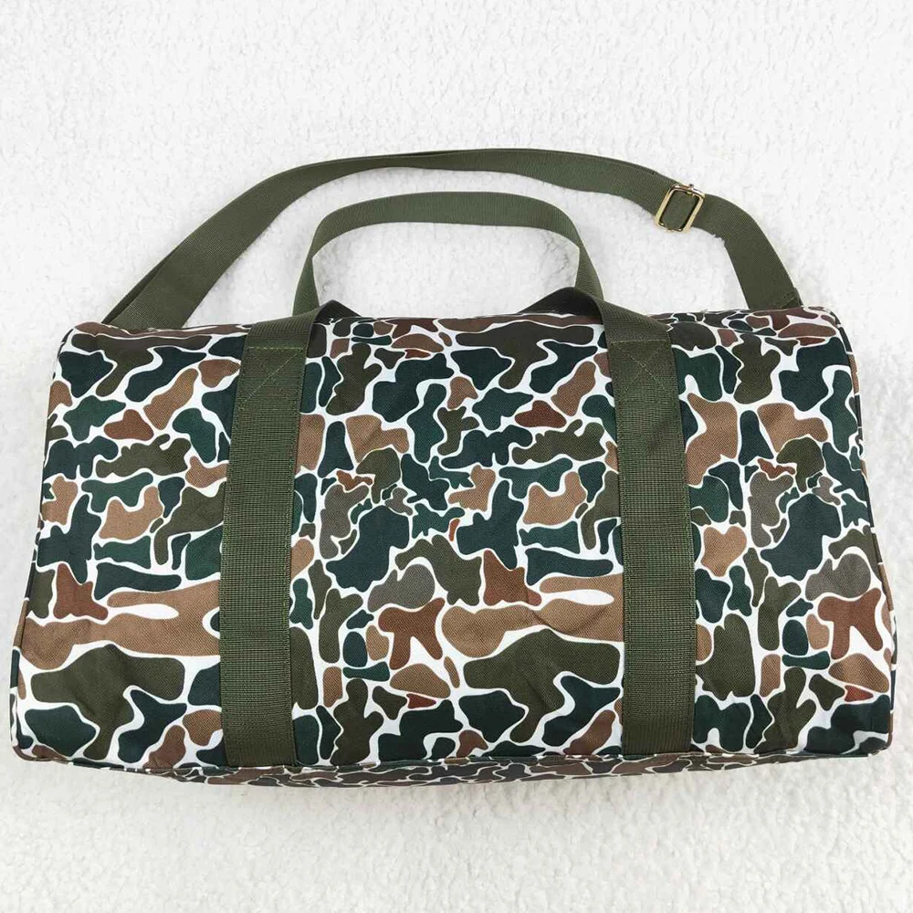 Boutique Kids Children Adult Bags Duck Camo Duffle Gym Bags Fall Fashion Children Kids Zip Luggage Travel Bags Wholesale Bulk 2