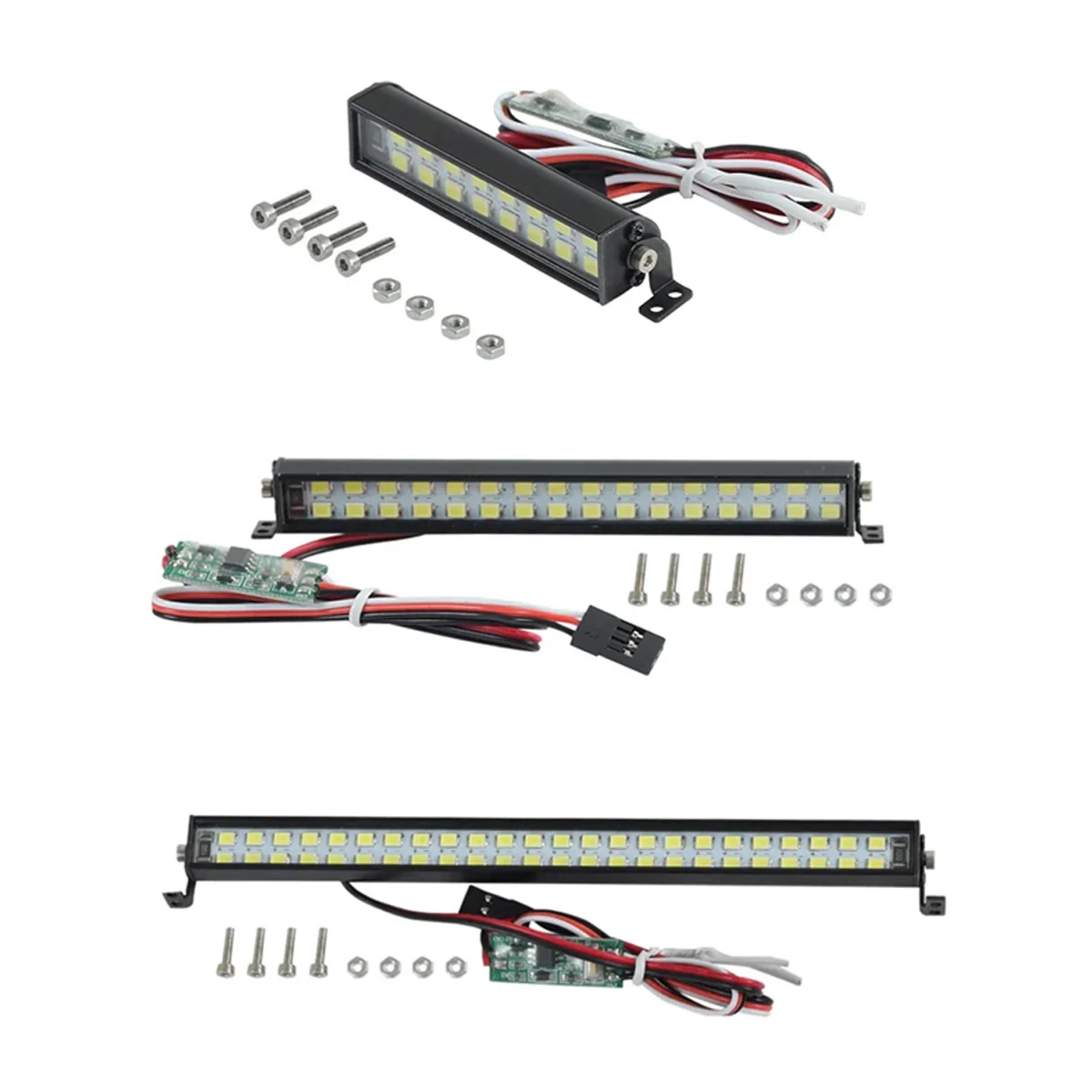LED lišta 48 LED 146 mm pro RC auto - Extrémně světlá