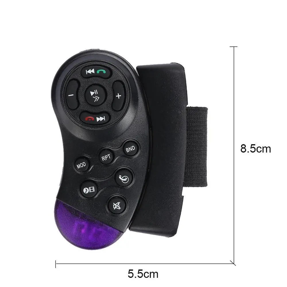 High Quality Universal ABS Portable Car Electronics Car Player Vehicle DVD Steering Wheel IR Remote Control