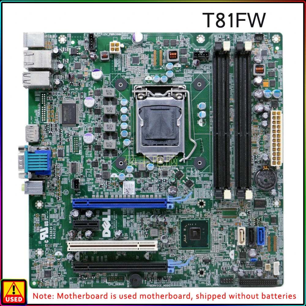 

NW0GM T81FW для DELL Optiplex 990MT 790MT, настольная материнская плата для ПК 0NW0GM 0T81FW LGA1155, отличное тестирование