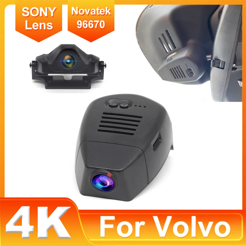 

Видеорегистратор для Volvo V60 S60 2018-2022, передний и задний, подключи и работай, для автомобильной камеры, видеорегистратор с Wi-Fi, Автомобильный видеорегистратор, записывающие устройства