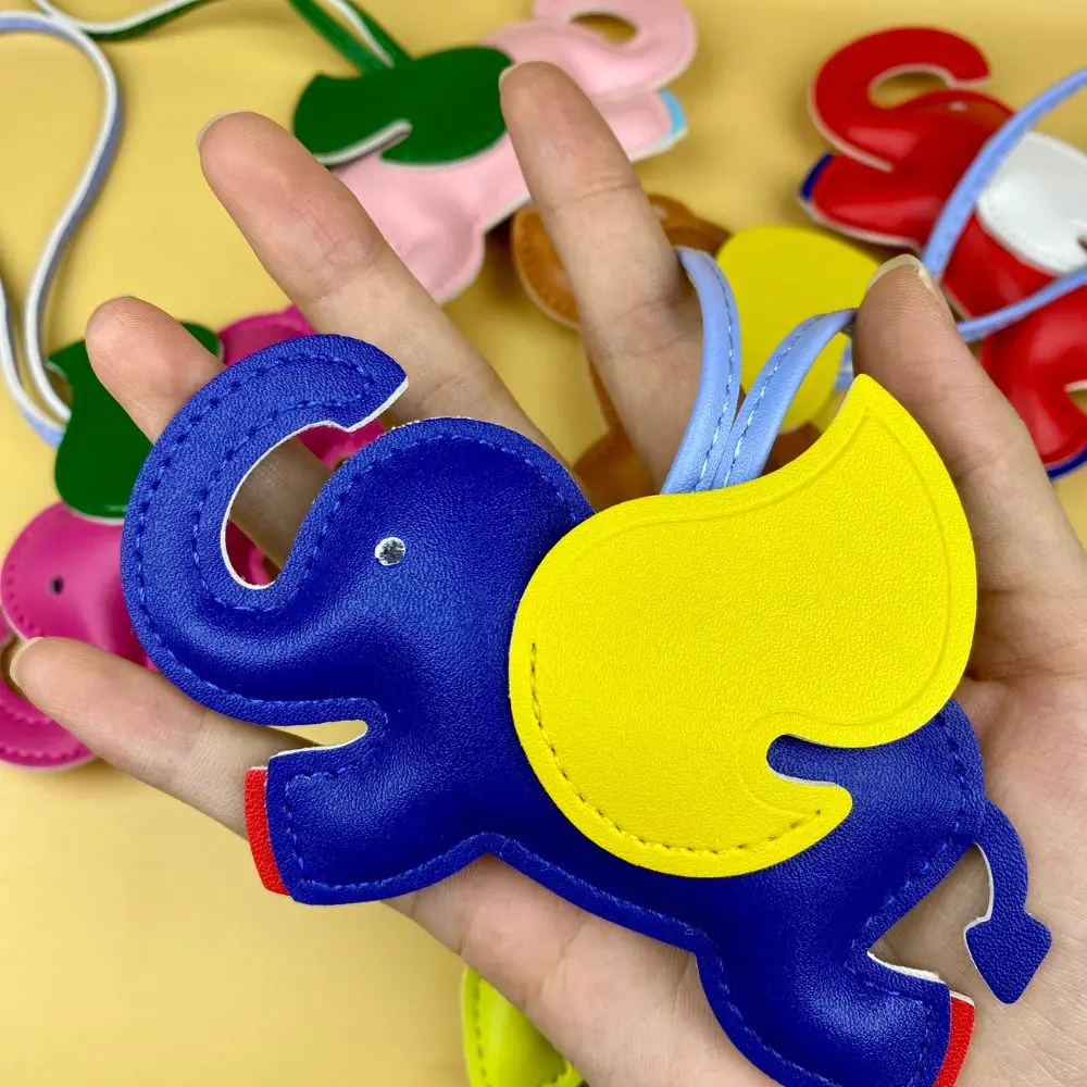 Elephant Bag Charm - Size and Strap