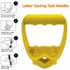 Shovel or Rake Tool Handle Labor-Saving Ergonomic Shovel Work with Garden Shovels Rakes, D Grip Ergonomic Handle Replacement 2