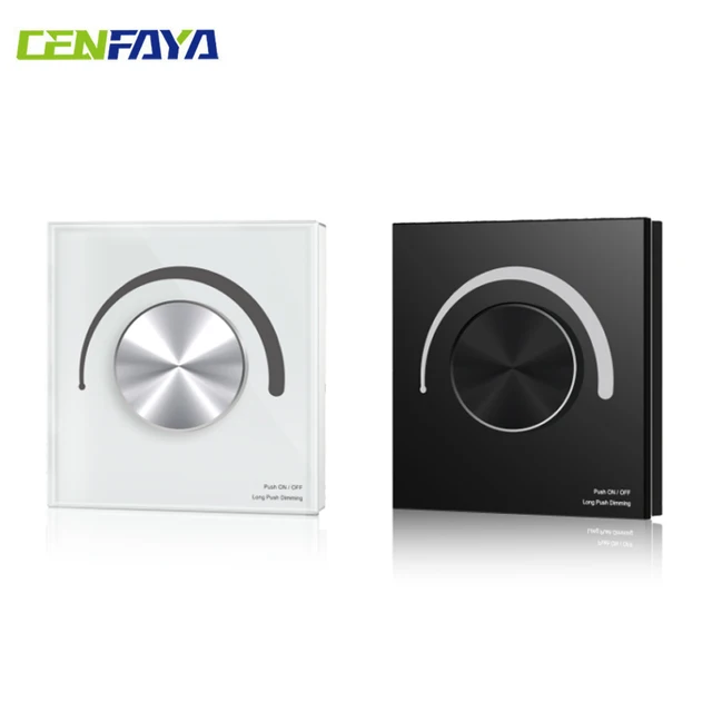 Tuya สมาร์ท WiFi 0-10 V/1-10 V สวิตช์ Dimmer แบบหมุน Alexa/Google Voice Control LED Driver ใช้งานร่วมกับลูกบิดปรับความสว่าง 1