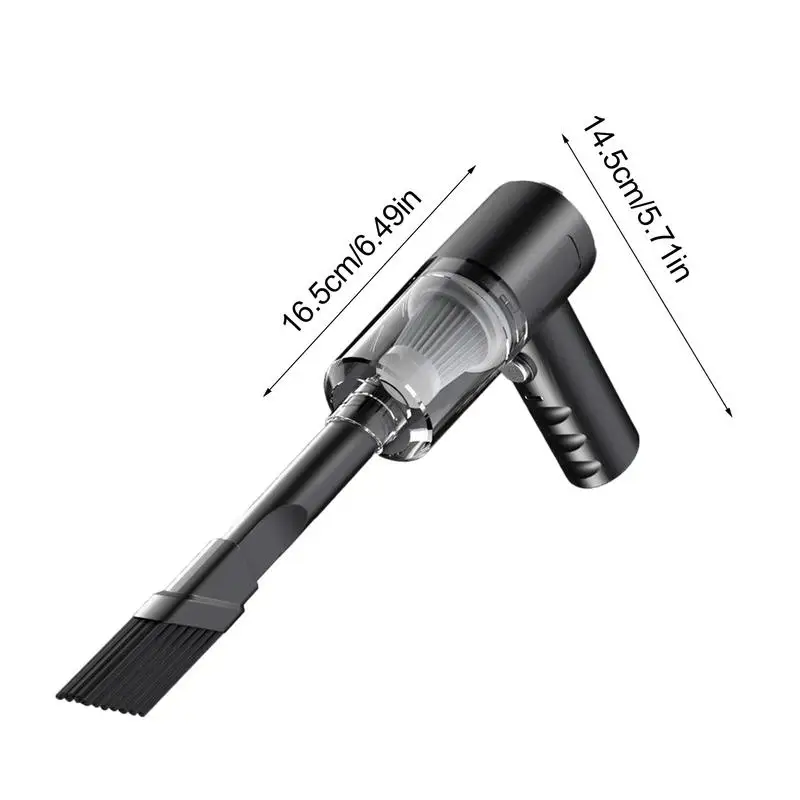 강력한 3 in 1 핸드 먼지 제거기, 자동차 청소용 무선 진공, USB 충전, 휴대용 진공 청소 자동차
