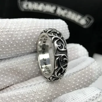 Anelli vintage in acciaio inossidabile per uomo donna colore argento punk motociclista cool streetwear ragazzo uomo gioielli firmati regalo di festa 2023