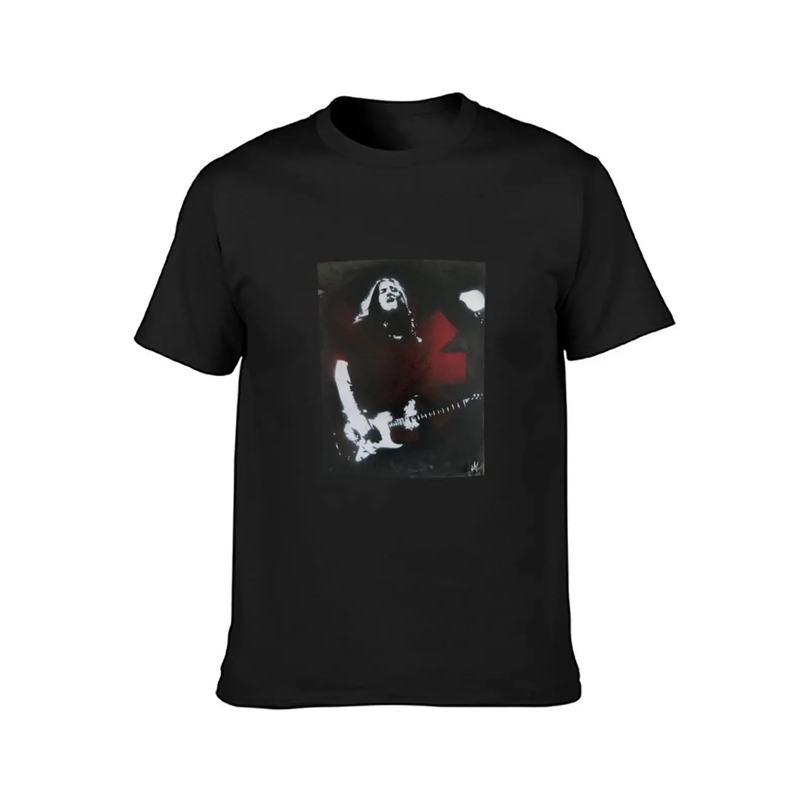 John Frusciante 남성용 반팔 티셔츠, 커스텀 디자인, 재미있는 블랙 티셔츠, 신상 에디션
