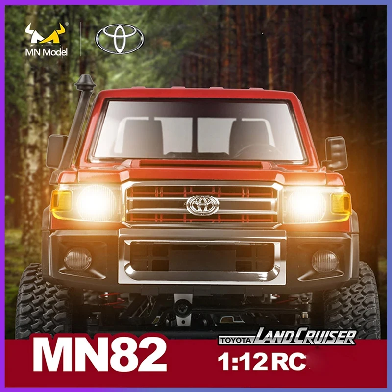 Popular MN82/lc79 Four-wheel Drive Remote Control Pickup 1:12 Toyota Land Patrol Climbing Model Adult Toy Gift rc cars rc trucks
