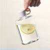 360ML Creative Flat Water Bottle Plastic Travel Bicycle Drinking Juice Reusable Portable Bottles BPA Free Sports Drink Bottle 4