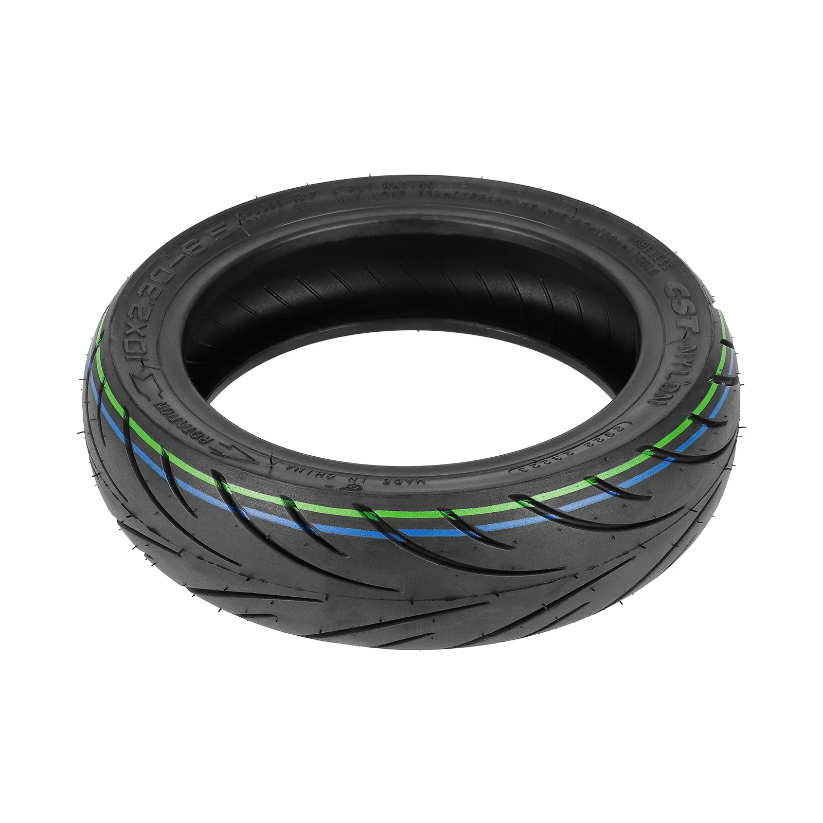10 Inch 10x2.30-6.5 Replace Tubeless Tyre For NIU KQ2 Electric Scooter Vacuum Thickening Wear Resistance Tyre