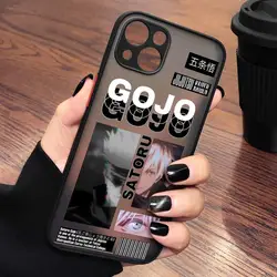 Jujutsu Kaisen Gojo Shockproof Armor Matte Phone Case for 15ProMax (Z1)