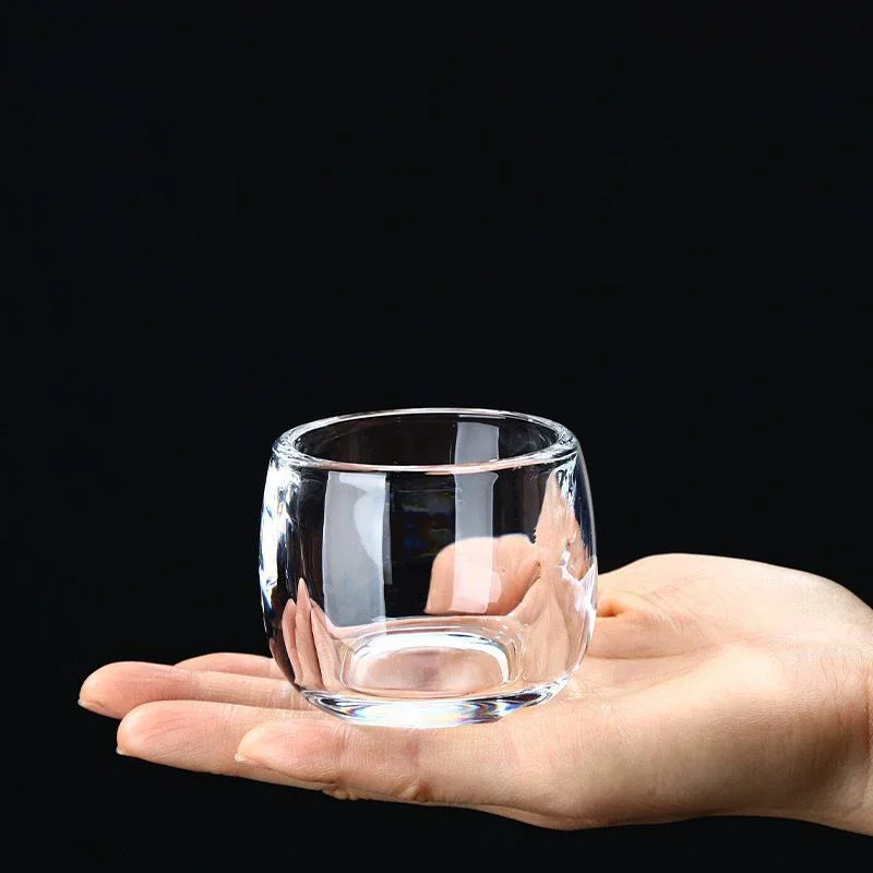 80ML lead-free shot glass barware Whiskey Tumblers Glassware for Bourbon home tea cups Clear Cocktail Glass Cup Water Glasses whiskey glass