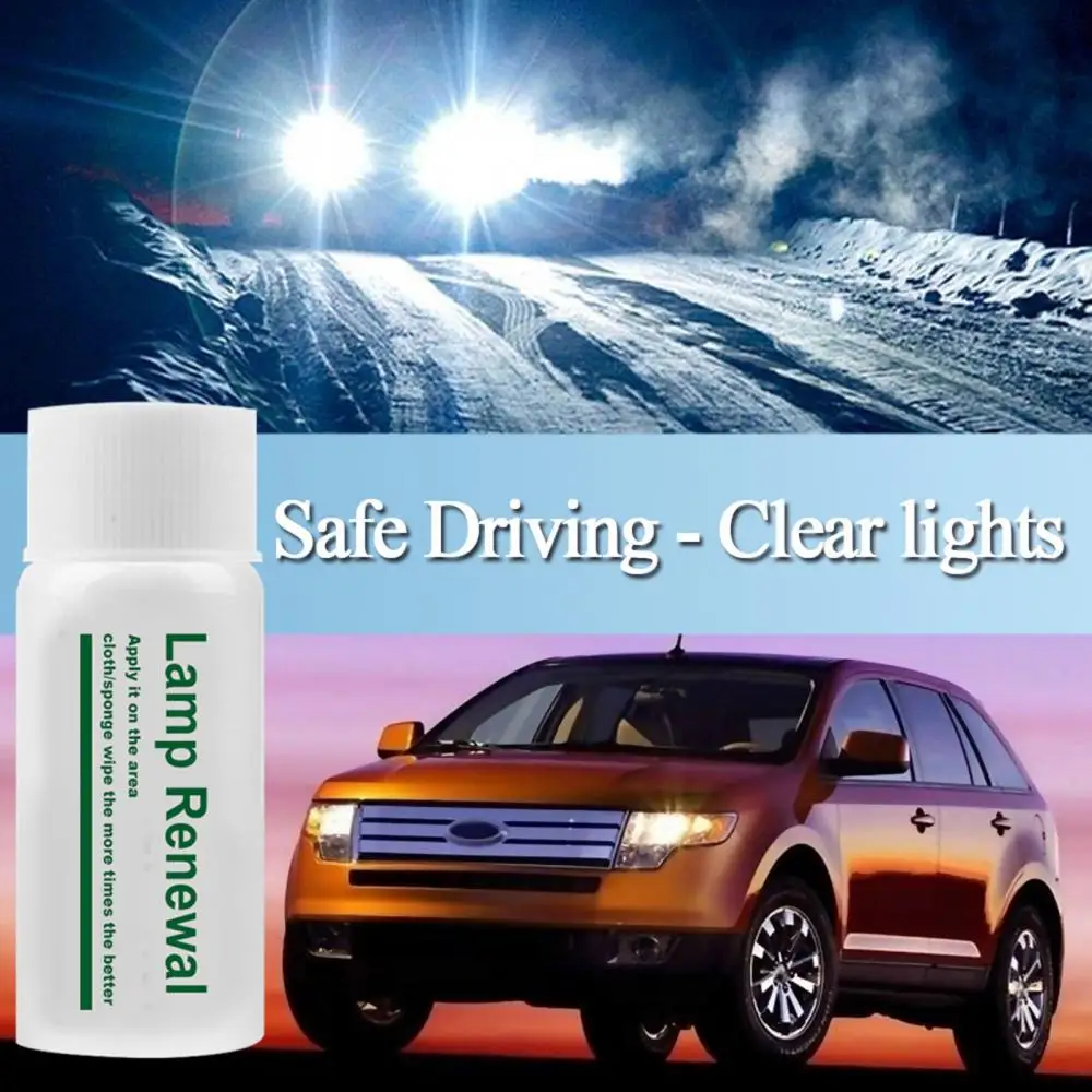 Headlight Chemical Polishing Kit Headlights Liquid Polymer Repair Fluid