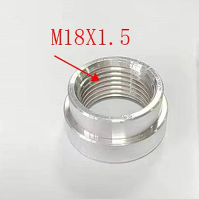2PC 1/2 3/4 1/4 1/8 3/8 NPT M18X1.5 M16X1.5 M14X1.5 Female Thread Weld On Bung Aluminum Female Weld on Fitting Bung Hose Adapter