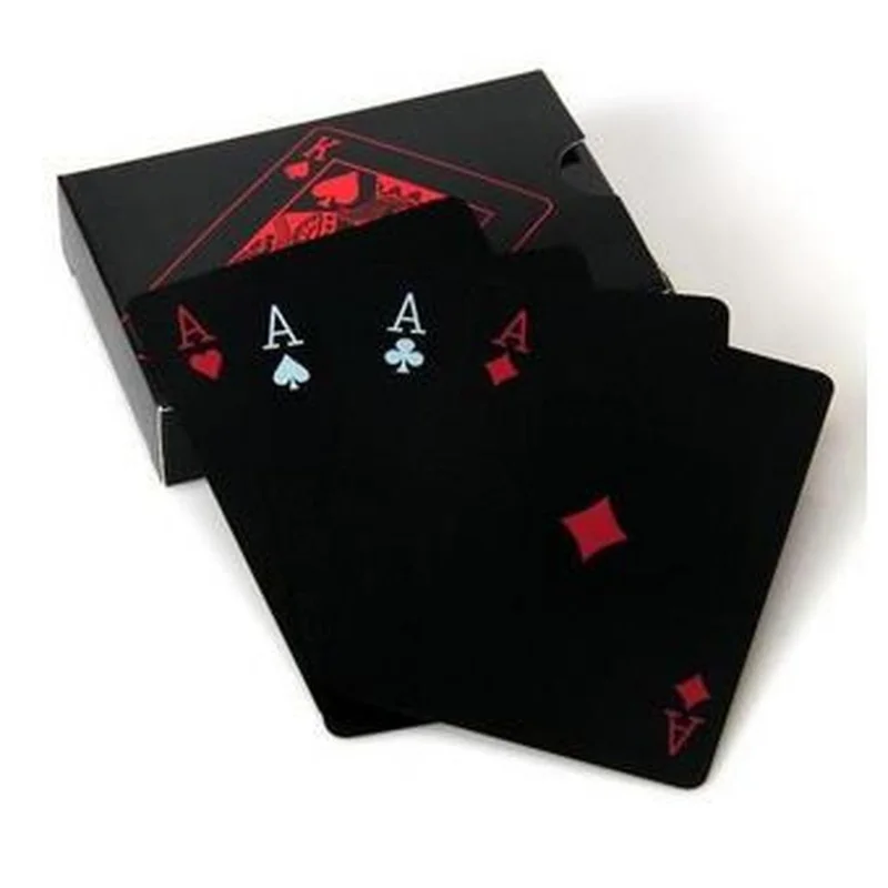 Playing Cards Plastic Playing Cards Secretly Marked Playing Cards See Through Playing Card Magic Cards Outdoor Indoor Camping Recreation Pocket Magic Card Universal