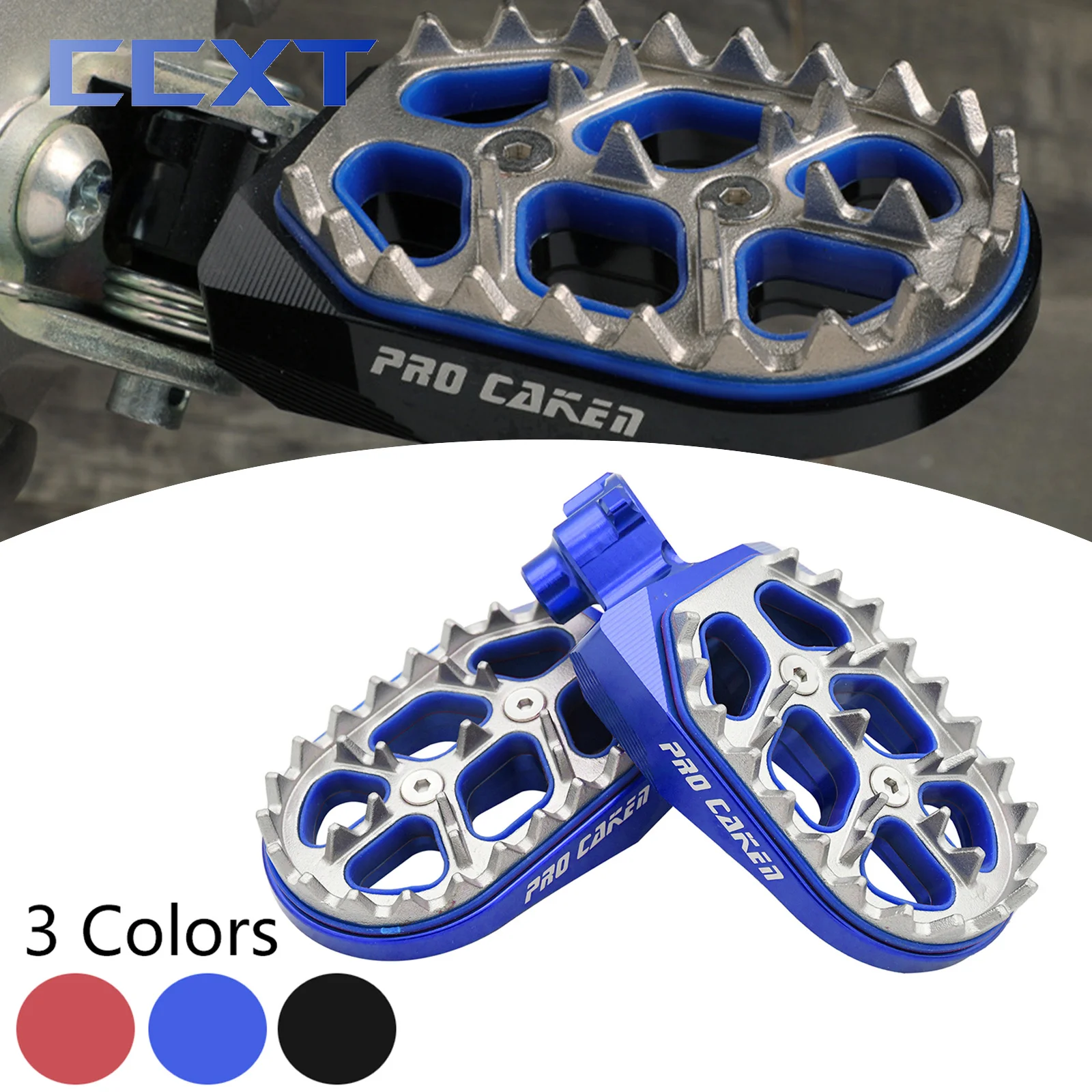 

Алюминиевые Подножки для мотоцикла CNC, педали, подножки для Yamaha Tenere XTZ700 700 2019-2024 Rally Edition Tenere 700 World Raid