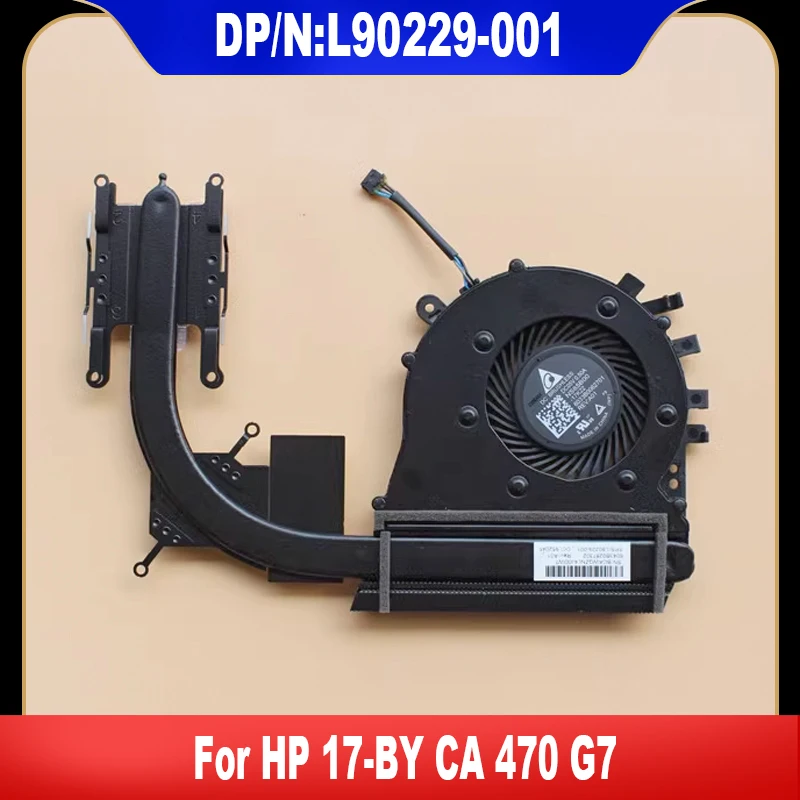

Оригинальный охлаждающий вентилятор для процессора HP 17-BY CA 470 G7, охлаждающий вентилятор 6033B0062701, радиатор высокого качества, быстрая доставка